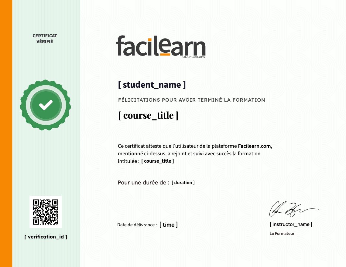 selected template